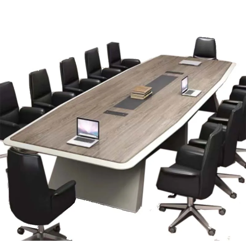 Factory Made Conference Table Manufacturer Office Furniture Set Meeting Table and Chairs Set