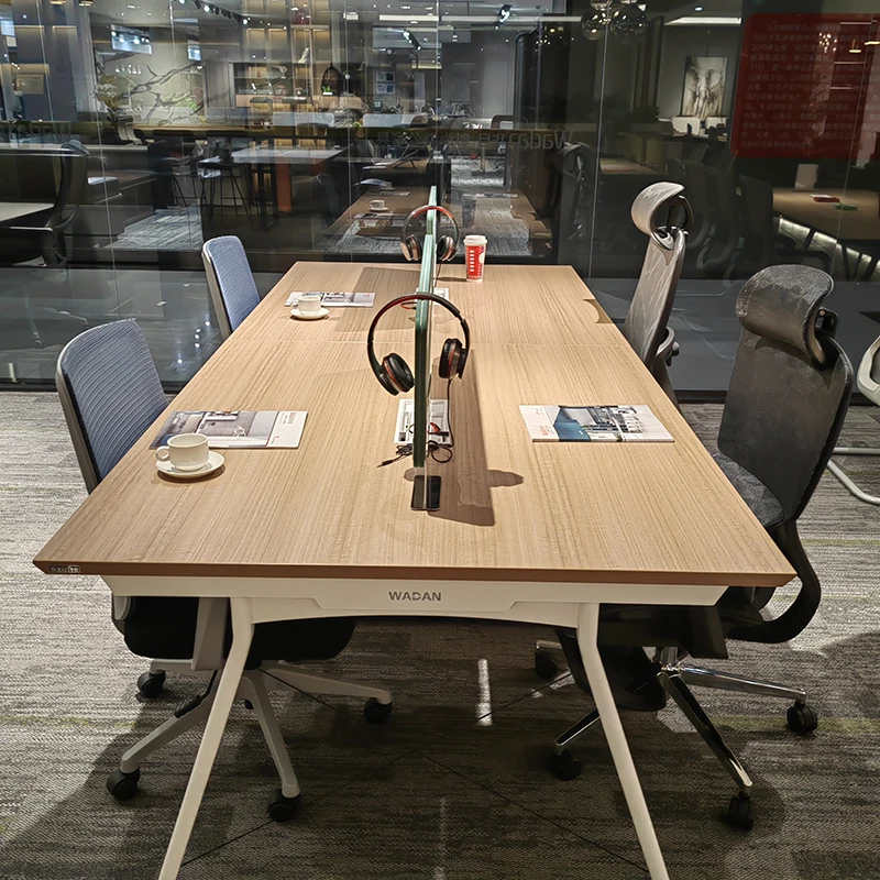 High quality and high cost performance 4 6 Seater People Desk Workstation Modular  Open Staff Workstations