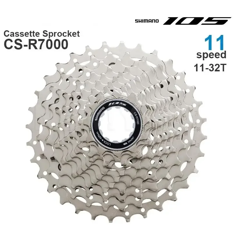 Шимано 105 R7000 11 В Кассетная Звездочка CS-R7000 CS-HG700-11 11-34 т 11-28 11-30 11-32 12-25 оригинальные запчасти