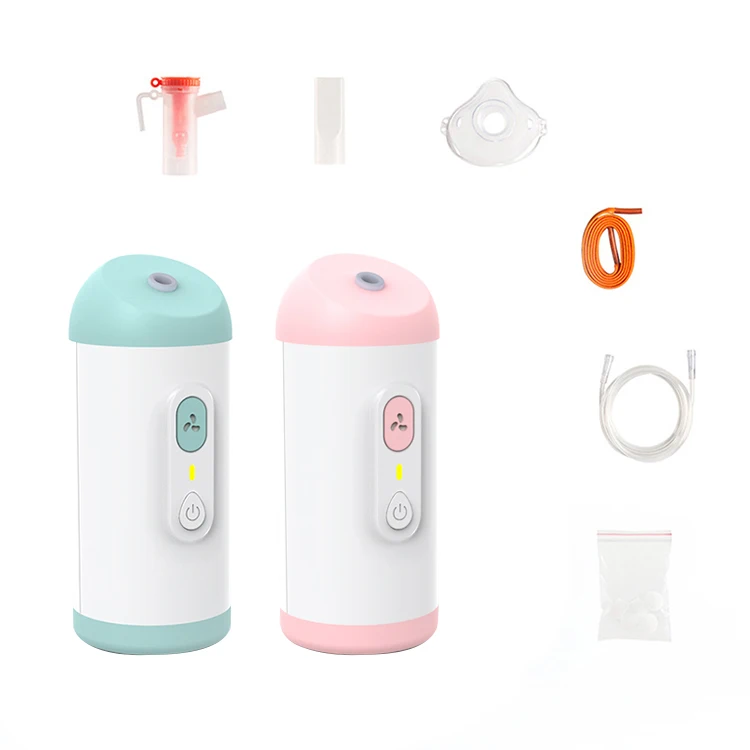 Healthcare Inhale Mini Asthma Cough Drug Atomizer Nebulizador Portatil Aerosol Mesh Compresor