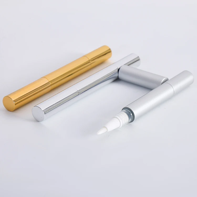 Custom Quality Empty Twist Cosmetic Cuticle Oil Pen Container With Metal Shell Cosmetic Tube