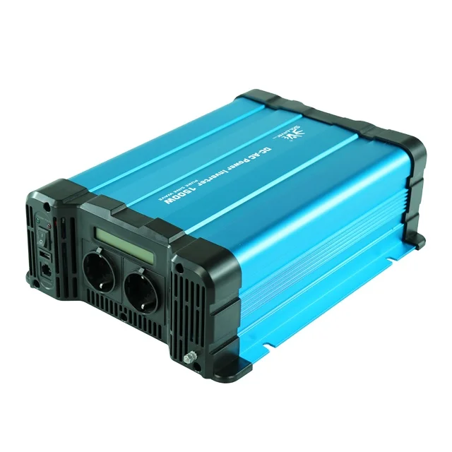 
New design DC/AC Inverters Converters 24V FS 1500w Off grid Pure sine wave solar power inverter LED LCD 