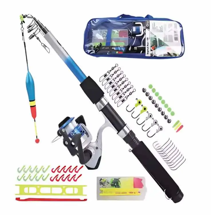 CTO professional fishing portable pocket baitcasting reel and rod combo baitcaster rod for sale