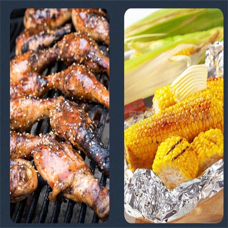 Foldable Square Grilled Fish Net Clip Multifunctional Barbecue Fish Net Directly Supplied Heavy Duty Barbecue Basket Grilling