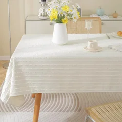 Bohemian tablecloth cotton linen washless cloth art ethnic style rectangular fringe dinner guest house tablecloth