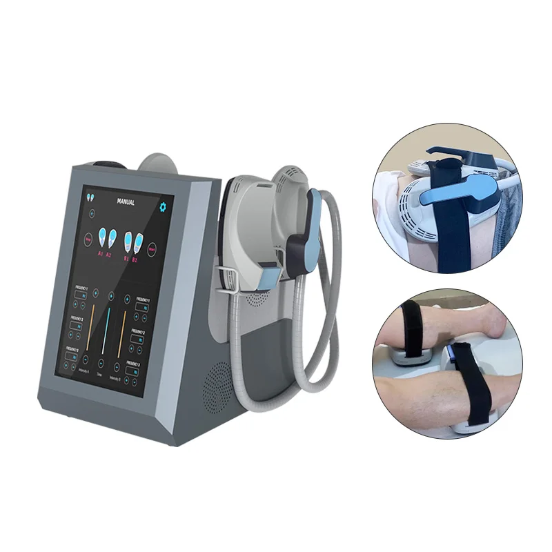 4 Handles Emssculpt Muscle Mass Increase Burn Fat 7 Tesla EMSLIM Hiemt EMS RF Body Sculpt Muscle Building Hip Lift Machine