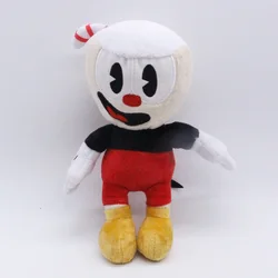 25cm Game Cuphead Plush Toy Mugman Plush Dolls Toys for Children