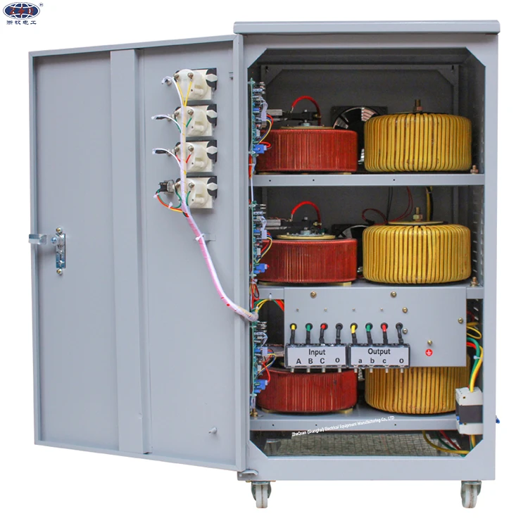 3-Phase Servo Type 380V 400V Automatic Voltage Regulator 10KVA 15KVA 20KVA 25KVA 30KVA AVR 3Phase Voltage Stabilizer