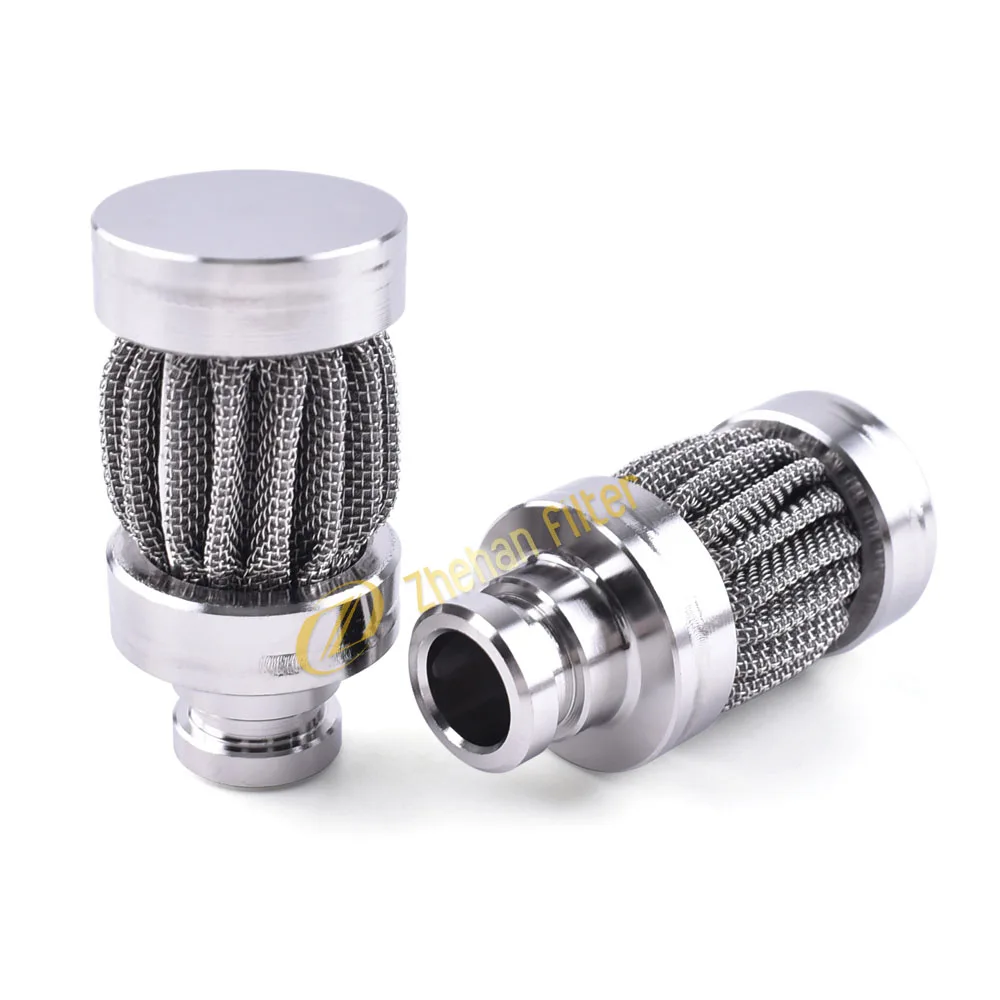 High efficiency with protection layer 100 mesh filter stainless steel pleated oil filter