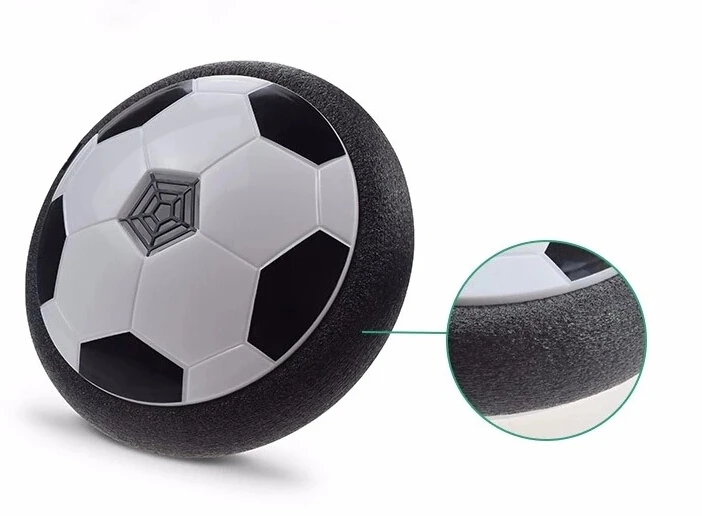 Indoor LED Floating Hoverball Electronic Football Hover Football Soccer Toys with Light Football Soccer Players Toys for Kids