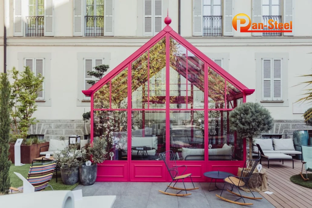 Custom Size Outdoor Garden Low-e Tempered Glass Garden Sunlight Room The Small Sunny Sunshine Glass Room