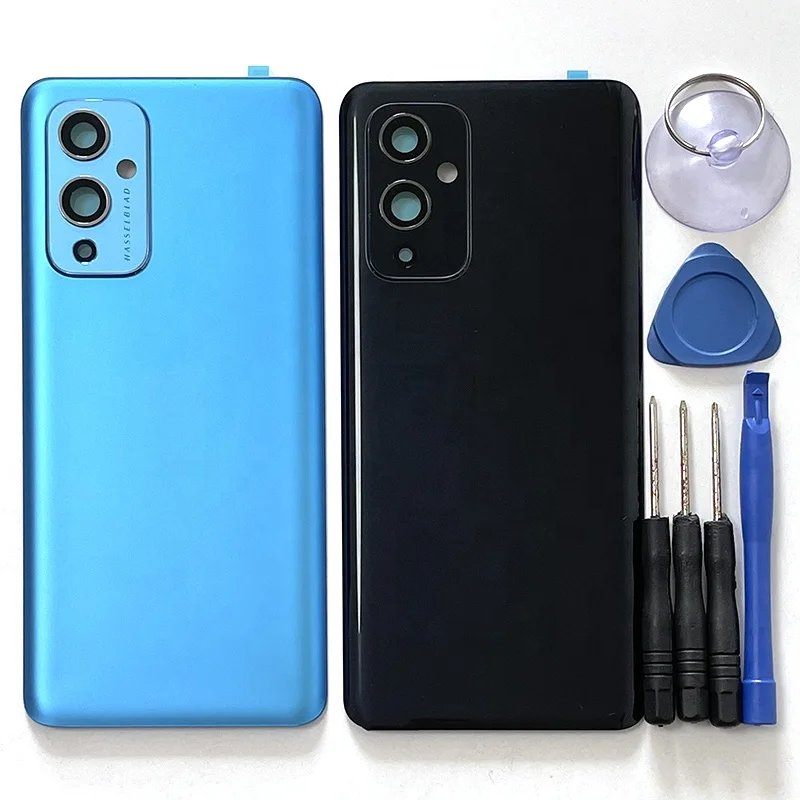 6.55'Original Housing For OnePlus 9 LE2113 LE2111 Battery Cover Camera Frame Lens For OnePlus 9 LE2110 1+9 Rear Door+3M Sticker