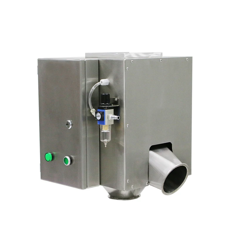 Fed Metal detection systems for material columns