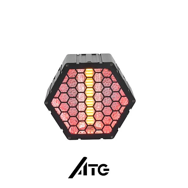 DMX Controlled LED RGB Single Retro Light Versatile Background Effect Illumination for Enhanced Atmospheric Ambience