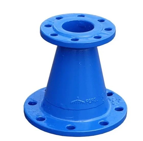 ISO2531 EN545 K7  K9 C30 C40 tyton ductile iron pipe fittings Flanged Eccentric Reducer