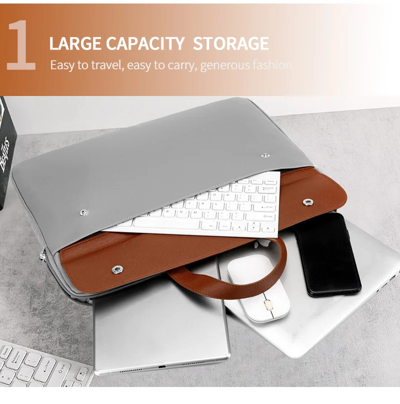 FULIYA New Arrival Waterproof Notebook Office Computer Tote Business Briefcase Women Laptop Bags