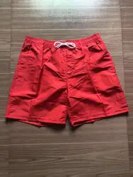 Factory Wholesale Plain Dyed Men Beach Shorts Right Above Knee Length Swim Surf Board Short Pants Quick Dry Holiday Sportswear
