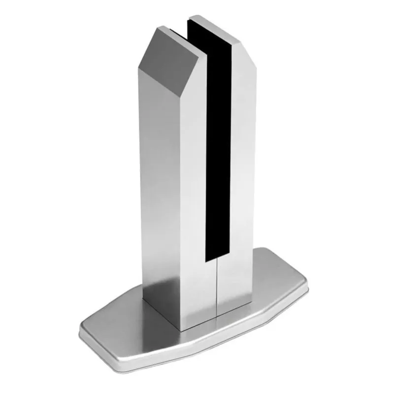 Аксессуары для перил Балконный круглый d-образный зажим для стеклянных перил из нержавеющей стали