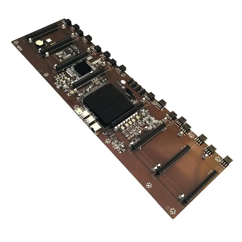 BTC-S37 8 Video Card Slot riserless motherboard 847 CPU Integrated VGA Interface BTC-S37 Motherboard