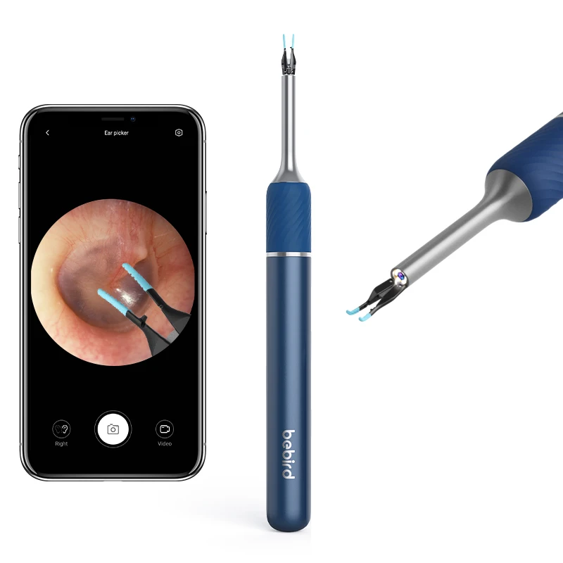 Bebird Note5 Video Otoscope Ent Diagnostic Sets with LED light ear wax removal tool