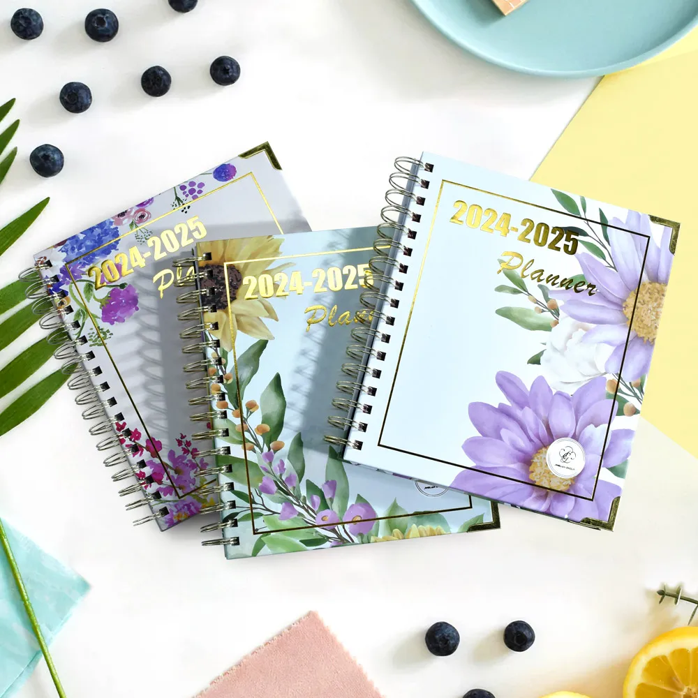 Stationery Notebook Journal Planner Journal Customized With Gift Boxes Set Gold Foil Logo YO  Planner