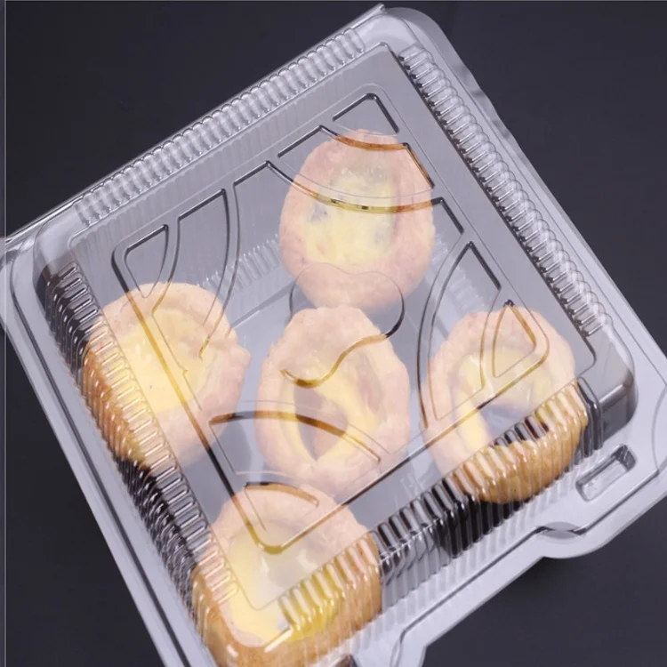 Custom Fresh Fruit Strawberry Transparent Packaging Box Disposable Plastic Clamshell Food Packing Container Machine