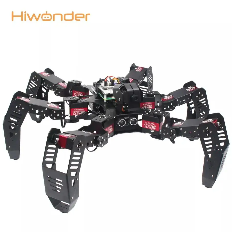 Hiwonder SpiderPi STEAM Programming Hexapod Robot Powered by Raspberry Pi in 2020