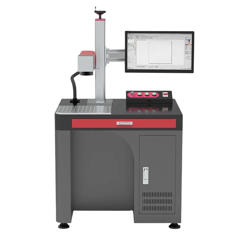 Quality And Quantity Assured Desktop Design Fiber Laser Marking Machine For All metals