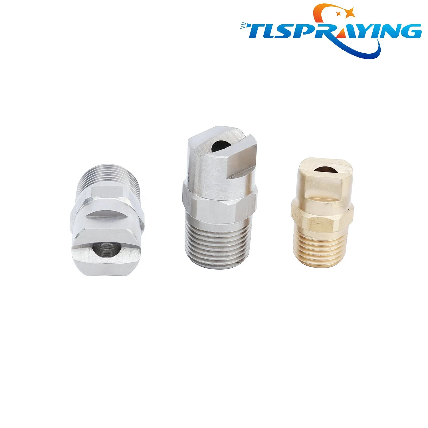 Hot sale flat fan nozzle sprayer cleaning vee jet spray nozzle spray 1/4 inch thread BSPT or NPT Support customization