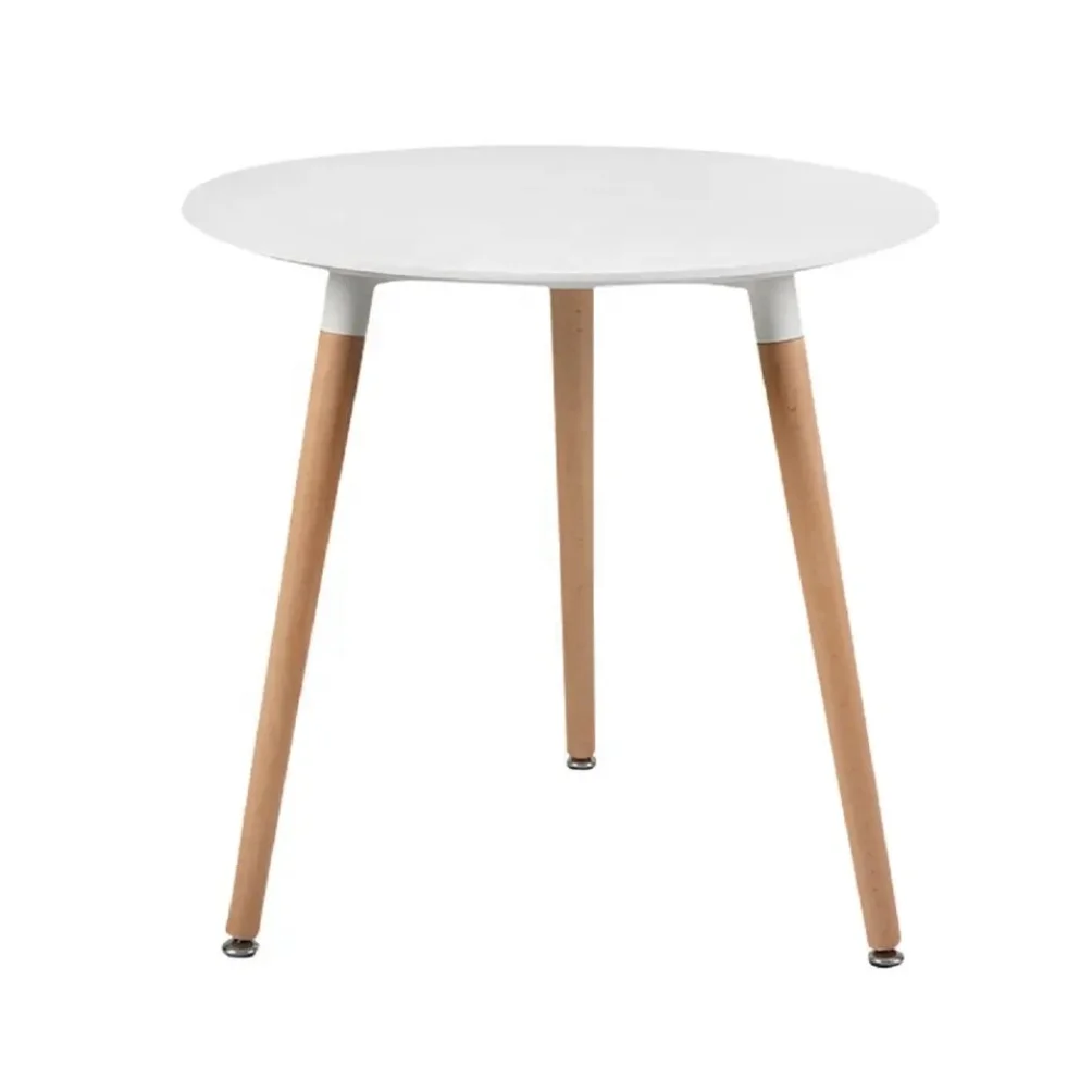 Free Sample Furniture Sets Mdf Top Beech Legs Cheap Plastic Chairs Dining Table Wood Kitchen Dining Table