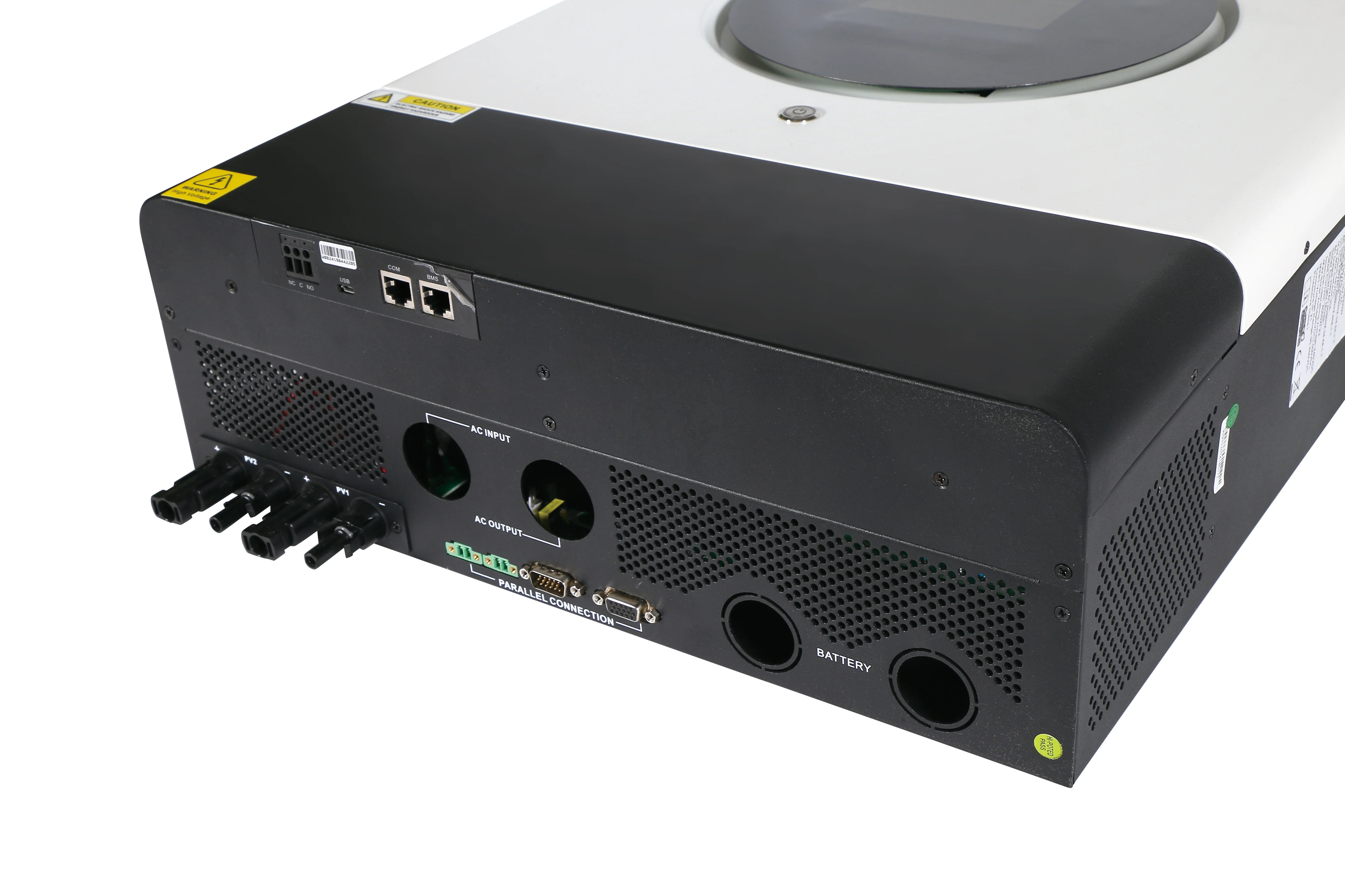 Ouyad Max 8KW high frequency hybrid solar power inverter pure sine wave solar inverter