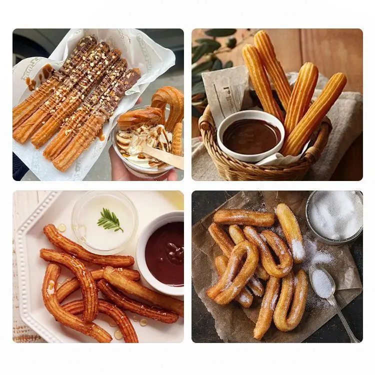 New products commercial used snack food machines German brand churros machine with factory price