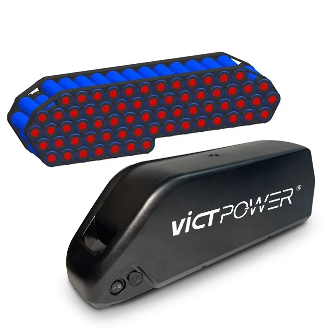 48V10Ah E Bike Batteries 18650 Down Tube Li Ion Electric Bicycle Battery electric bike battery pack