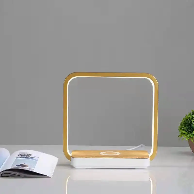 LED Table Desk Lamp 7W  Wireless Charging  Eye Protect Reading Light