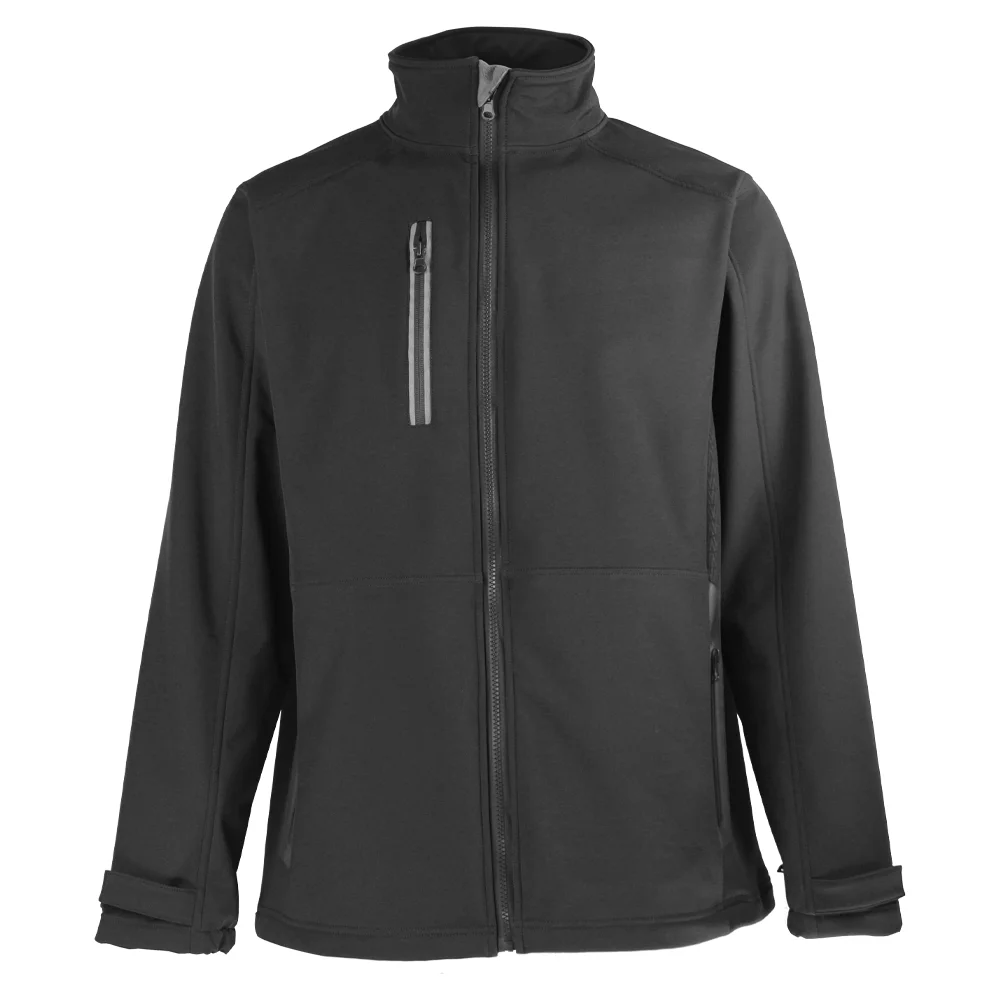 Safety Construction Work Jacket Waterproof  Wear-Resistant Outdoor Softshell Jacket With Heat Sealed Waterproof Jacket