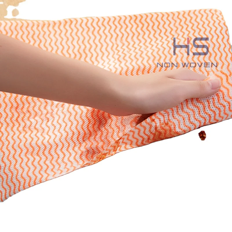 Kitchen Disposable Cleaning Towel Cloth Multi-Purpose Magnetic Brush For Washing With Cleanser Essence