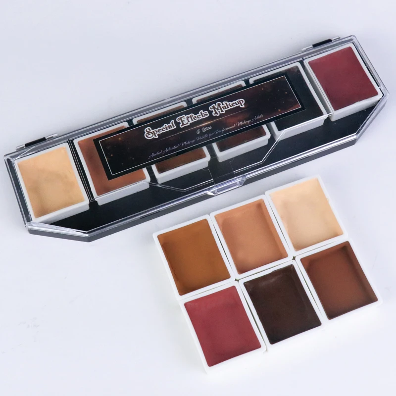 6 видов цветов FX макияж спиртосодержащей салфеткой активированную воду доказательство уход за кожей лица и тела краска для волос