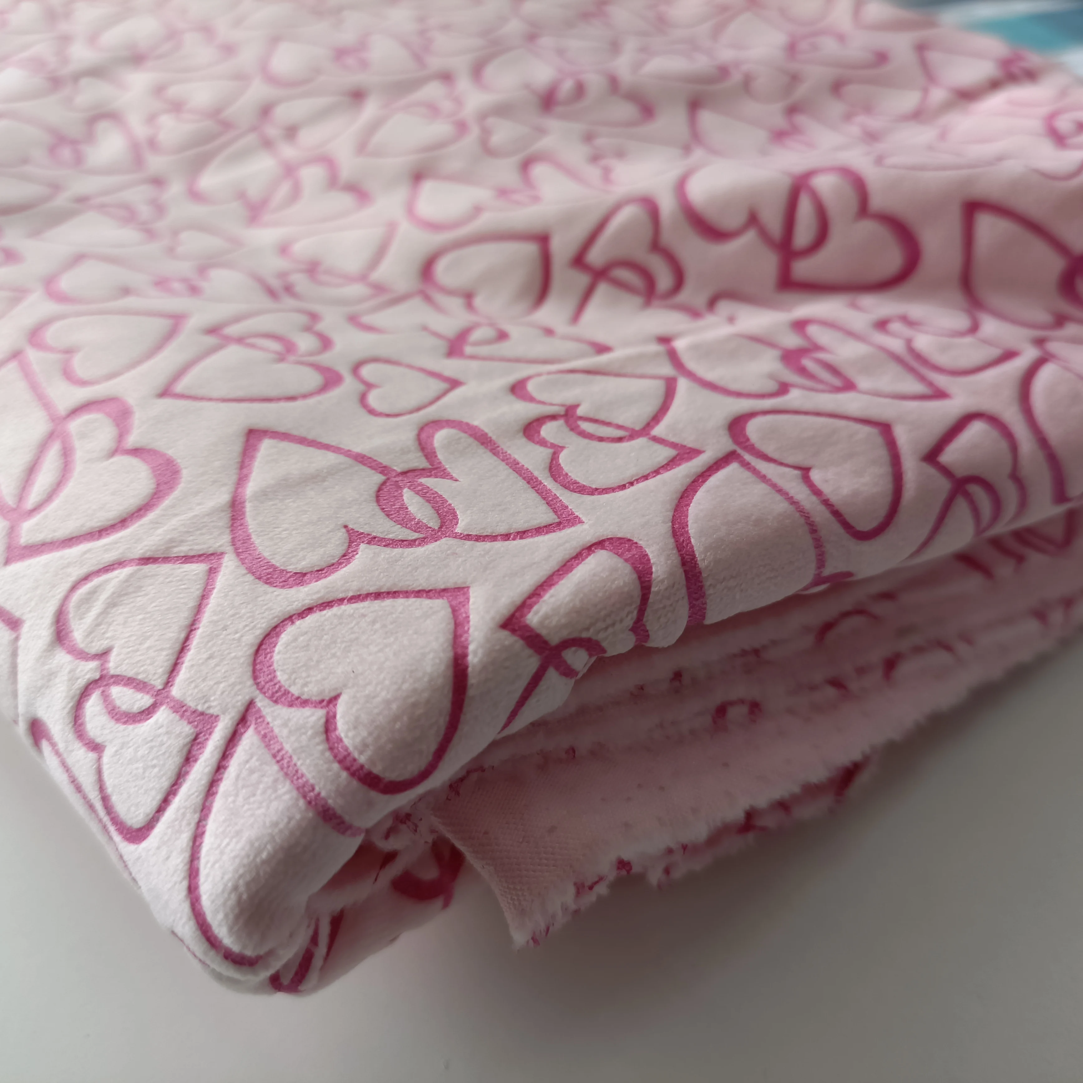 Professional Manufacturer Minky Print, Super Thick Custom Pattern Minky Velvet