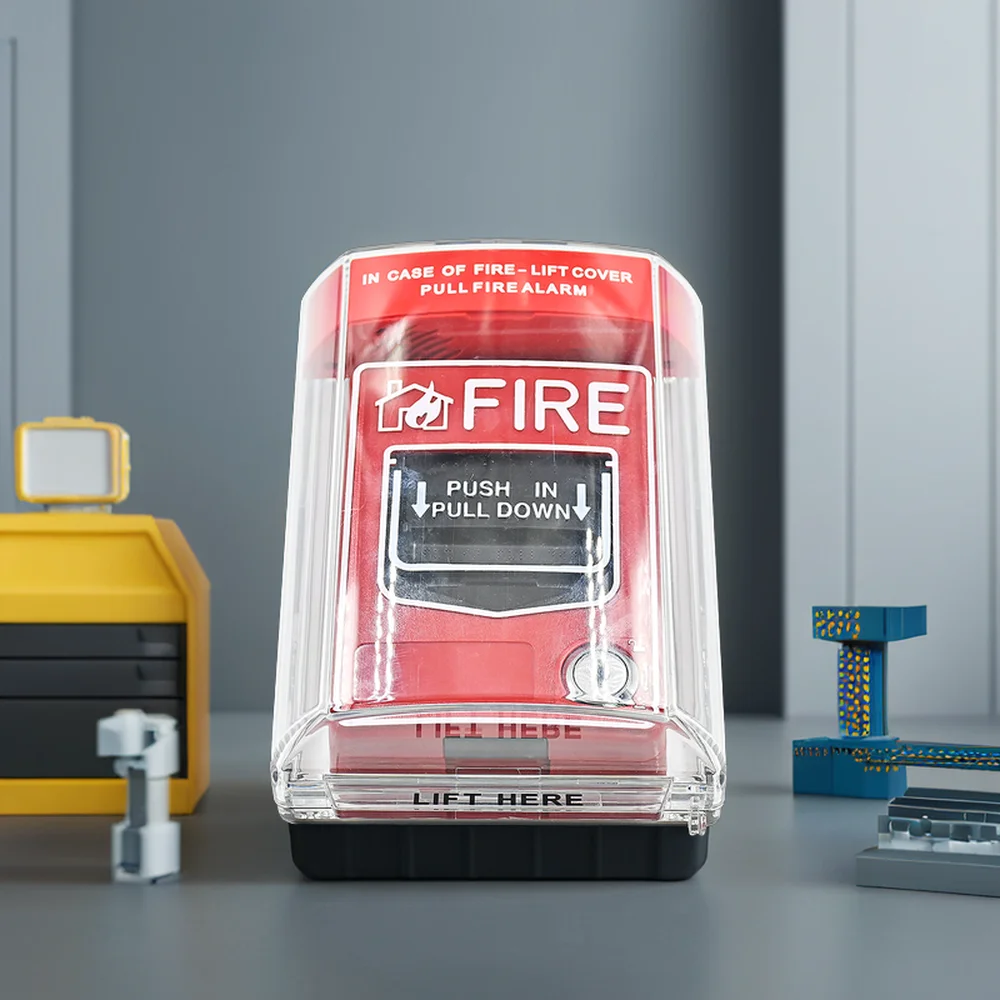 SUMRING Factory Pull Down Button Wholesale Conventional Manual Call Point For Fire Alarm System