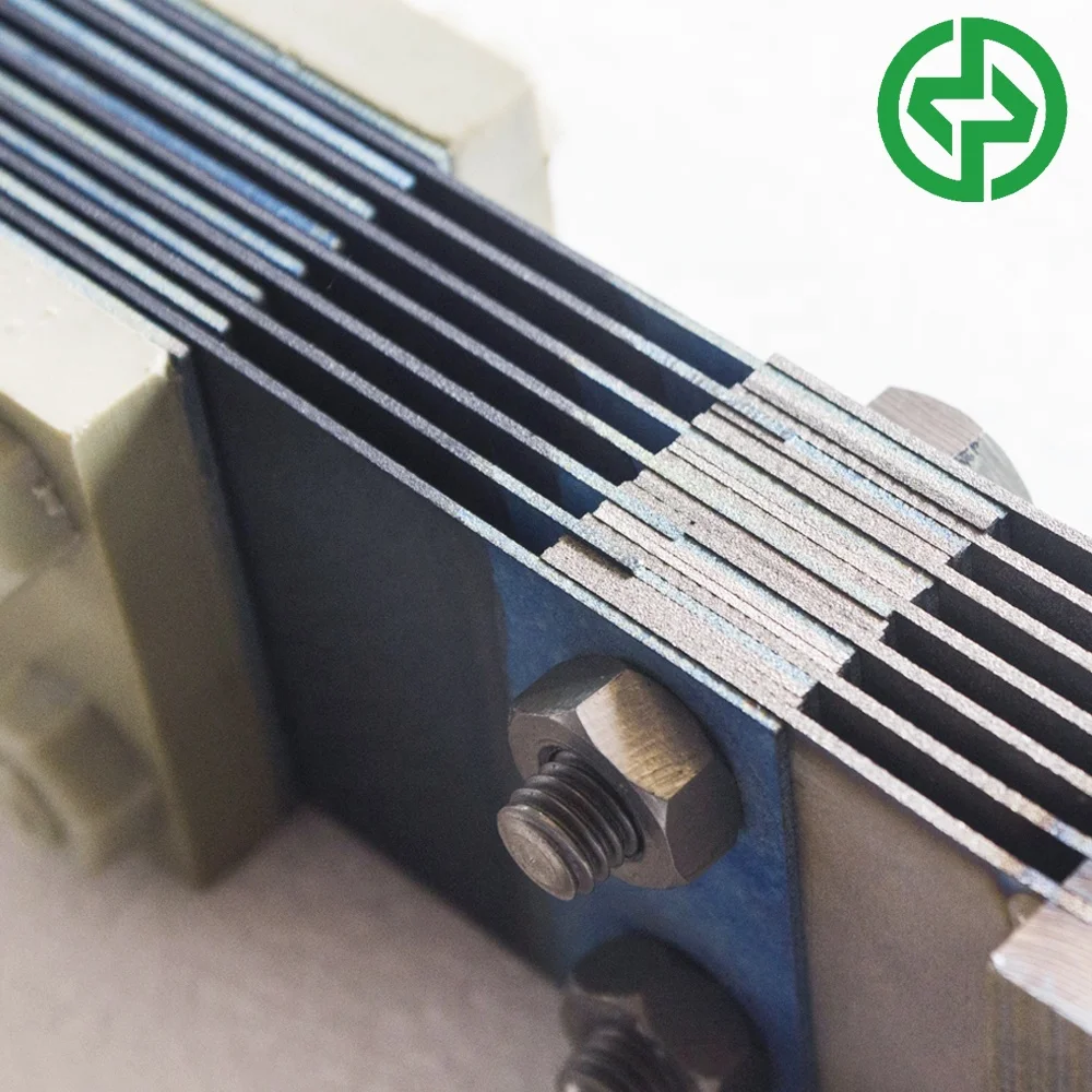 Hot sale platinum plated titanium electrode plate for HHO generator cell