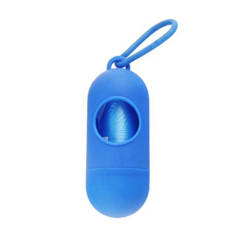 
Degradable dog waste bag bone shape dispenser / plastic dog poop bag with dispenser 