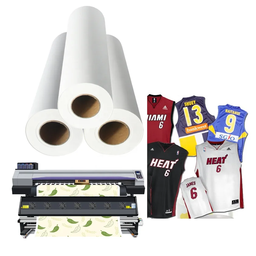 
90g 1.62m*100m sublimation paper roll,sublimation paper for sportswears,heat transfer paper 