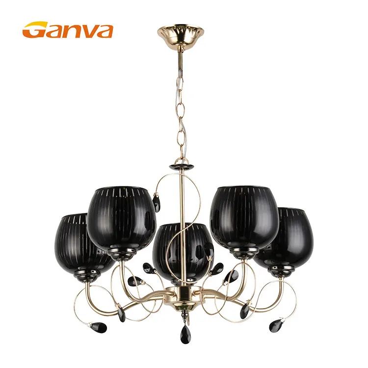 Современная подвесная люстра Ganva из стекла E27 для кухни новый дизайн под