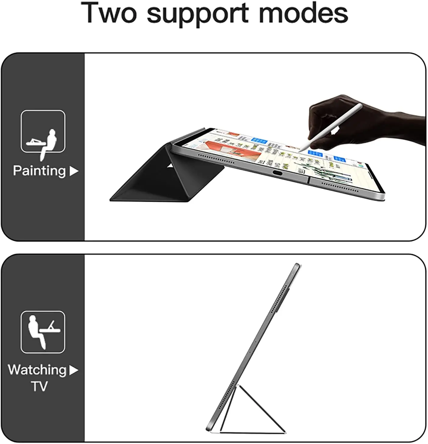 Чехол из искусственной кожи для планшета iPad mini 6 8,3 дюйма 2021 защитный чехол