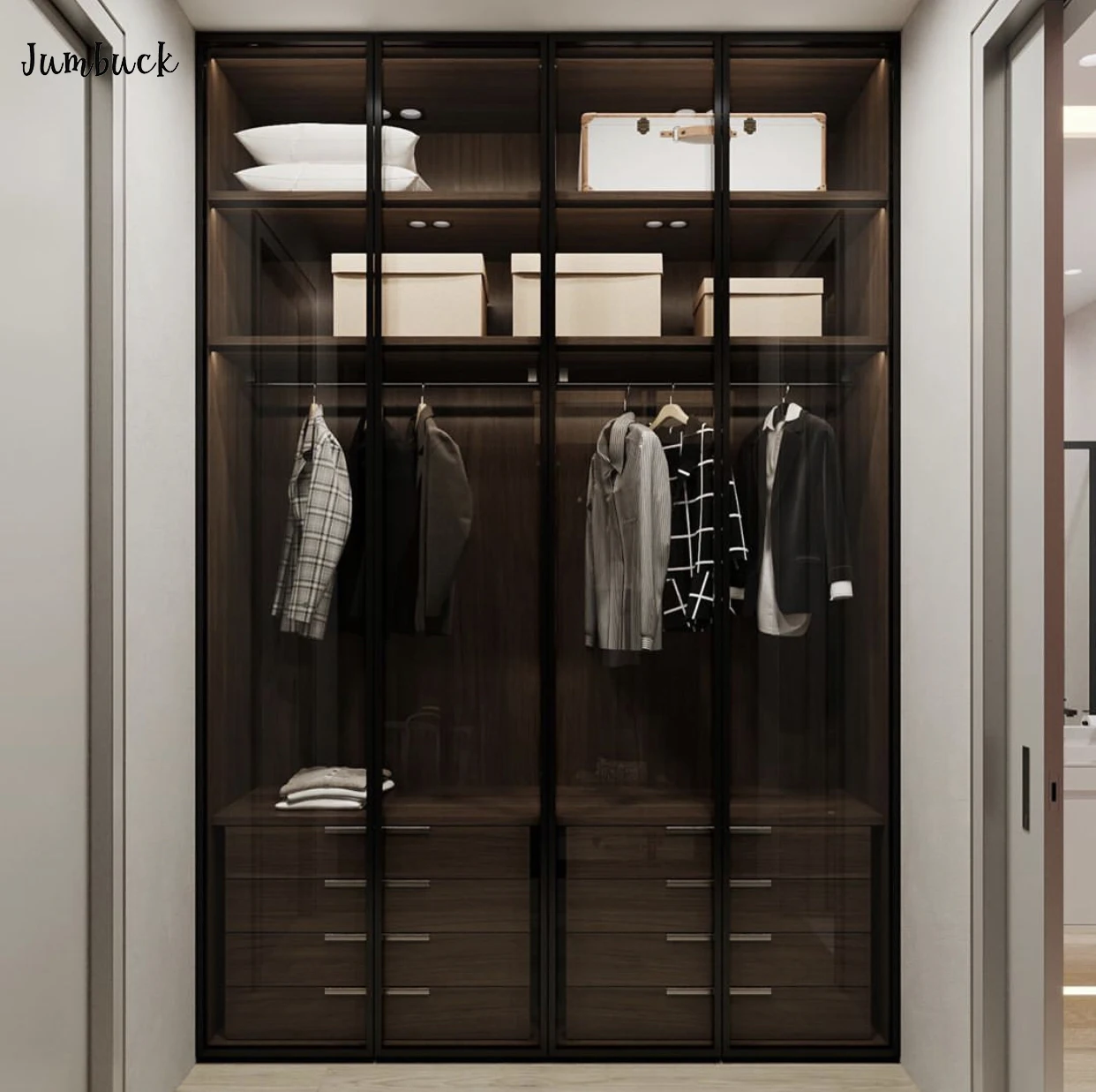 Latest wardrobe design build in wood white closet organizers easy wardrobe storage closet