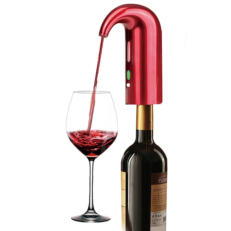 Hot selling USB rechargeable multiple intelligent electronic decanter Wine splitter