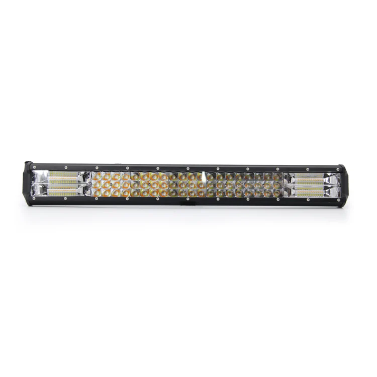 led light bar dual color 12d white amber led work spot flood combo truck led lights bar