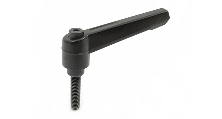 industrial handle knobs zinc alloy metric thread adjustable handle