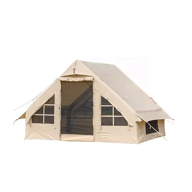 Multi Persons house tent Large Outdoor Inflatable Camping Tent with  Air Pole
