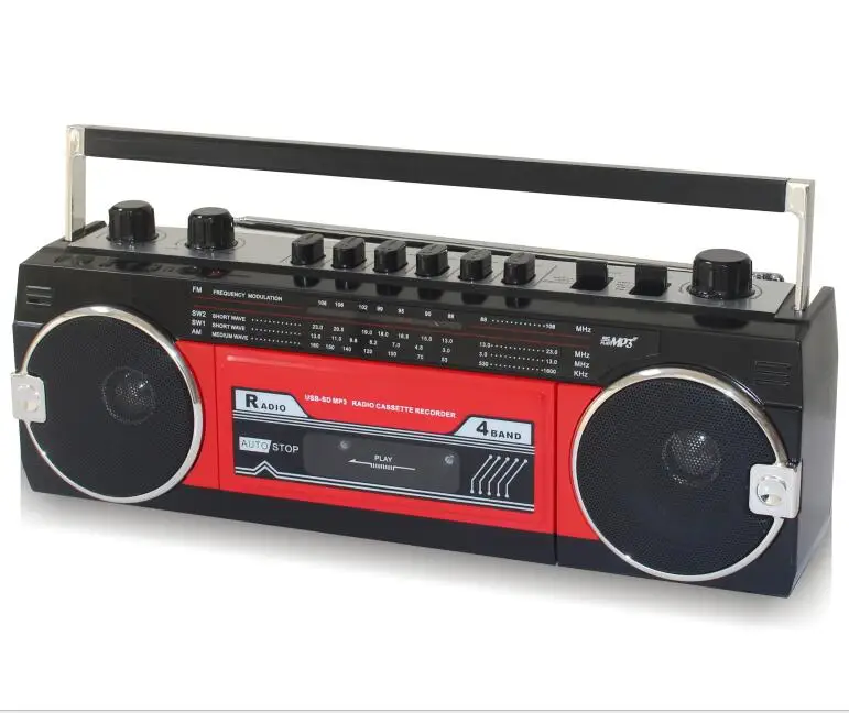 USB, SD , FM , BT CASSETTE PLAYER